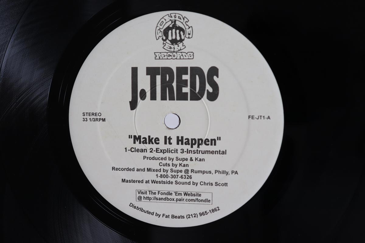 

12inch Record JTREDS Make It Happen FEJT1 Fondle Em 1998 US Rap HipHopRB Used