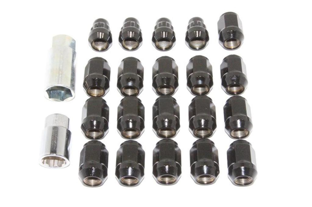 MUGEN Wheel Nut Lock Set for Type R / 08181-XG8 -K1S0-BL & (Black) Legend/Civic (Part Number 08181-XG8-K1S0-BL)