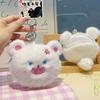 Cute Plush Pet Cat Doll Hanging Angry Kitten Doll Key Chain Gift Bag Hanging Ornaments