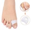 6 Paar Zehentrenner für überlappende Zehen Gel-Hammerzehenstrecker und Ballenzeh-Entlastungspads Silikon-Großzehenspreizer zur Hallux-Valgus-Korrektur