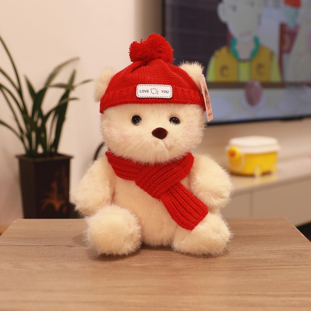 New Doll Bear Doll Plush Toy Children's Birthday Gift Girls Hug Bear Doll Teddy Bear Doll