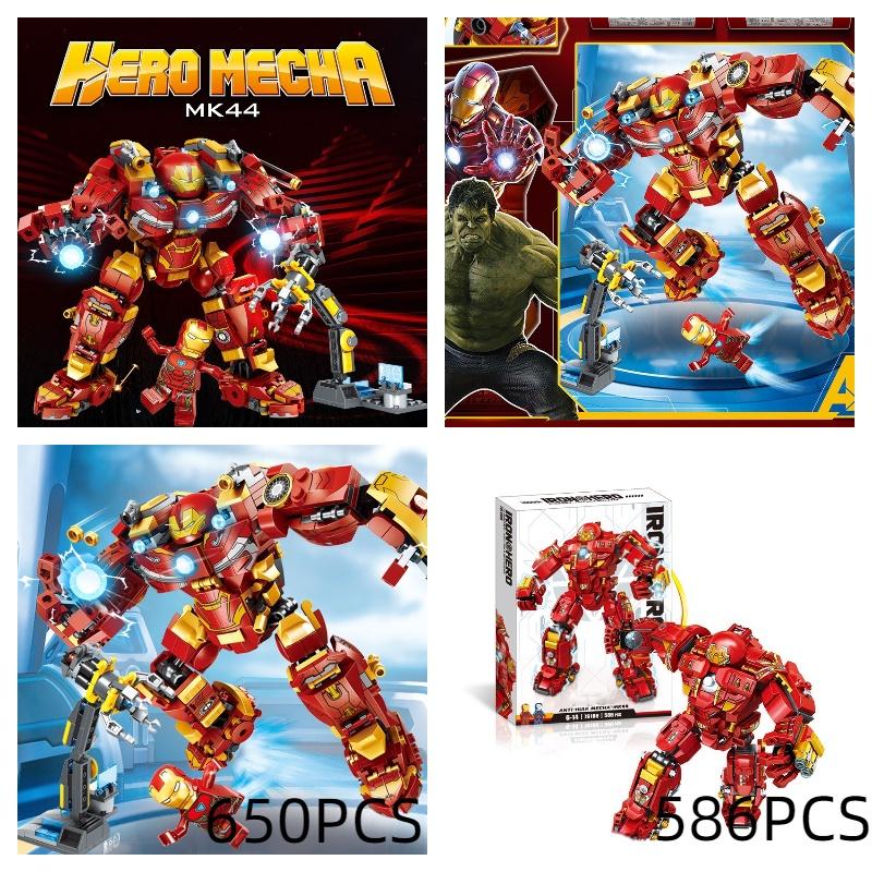 Heroic Mech War Machine Transformer Puzzle Building Blocks