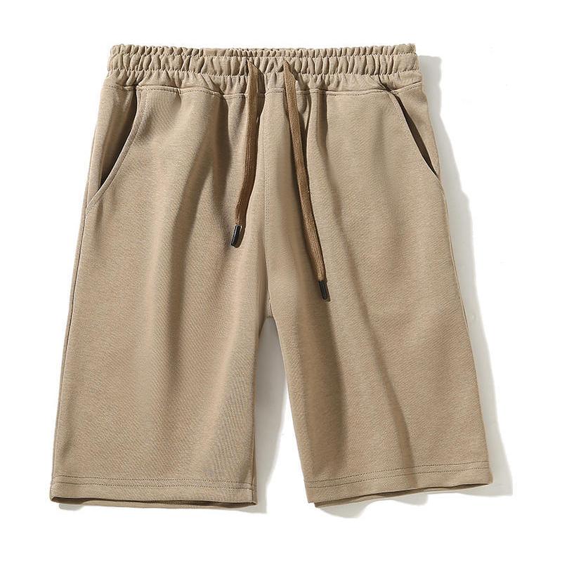Summer Loose Sports Shorts, Casual Fashion Plus Size Elastic Waist, Lace-up Five-point Pants, Unisex