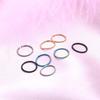 Stainless Steel Ribbed Nose Rings for Men & Women - Trendy Hip-Hop Jewelry