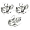 316 Edelstahl Schäkel Schnellspanner Drehbarer Halter Drehbarer Schäkel 70mm Größe Drehbarer Federhaken Schnellverschluss Schnalle