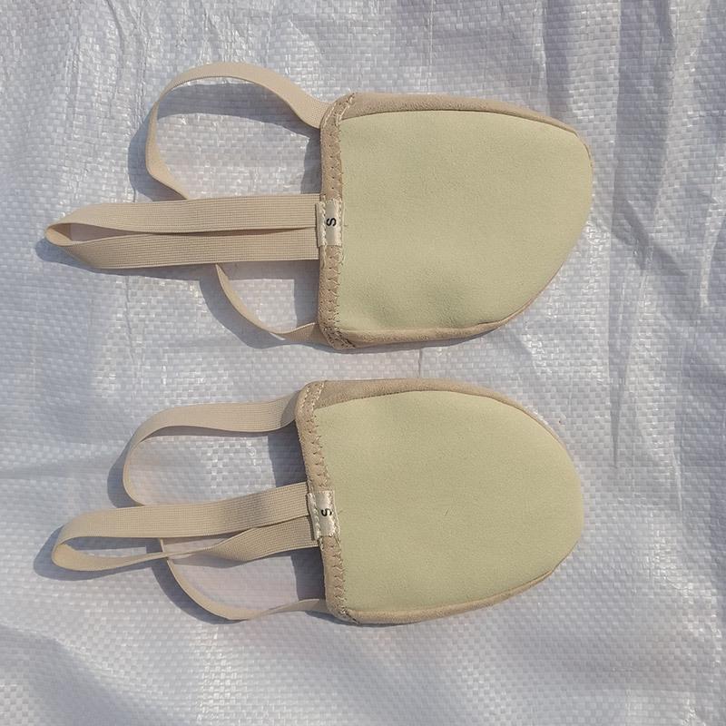 Sapatos de Meia Sola para Dança do Ventre Feminino - Protetores de Pé para Ponta do Pé para Prática de Dança