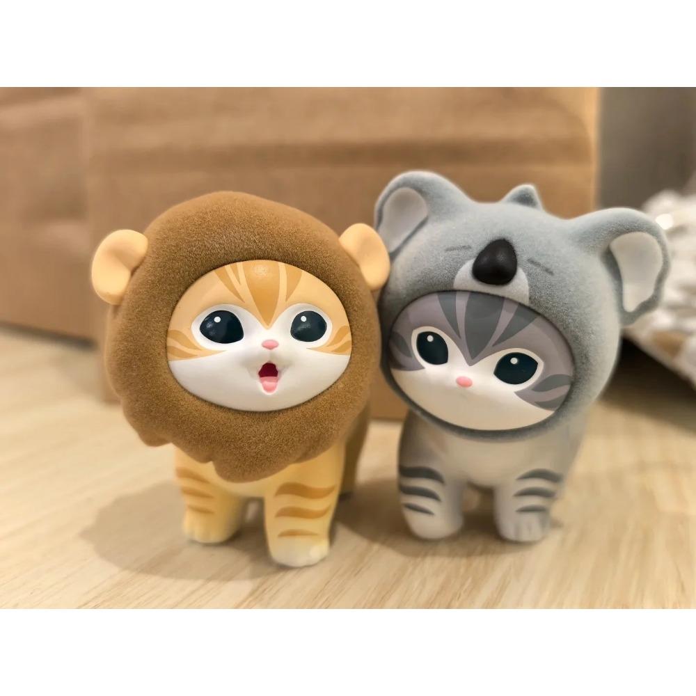 MINISO Mofusand Fluffy Party Series Blind Box Toy Cute Figure Kawaii Anime Figurines Collect Toys Mystery Box Kids Birthday Gift