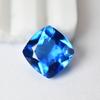 Natural Blue Tanzanite Loose Gemstone Quality 7.25 Ct Square Cushion Cut for Jewelry Making Projects