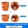 For LI LiXiang L7 L8 L9 2022 2023 Car Center Control Water Cup Holder Wireless Silicone Protection Pad Storage Box Anti Slip Pad