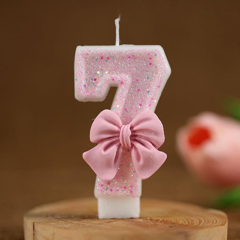 Creative Birthday Candle for Girls - Number One Cake Decoration for Baby and Children