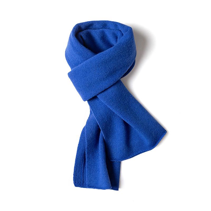 Knit Cashmere Winter Neck Gaiter Shawl Scarf for Men and Women