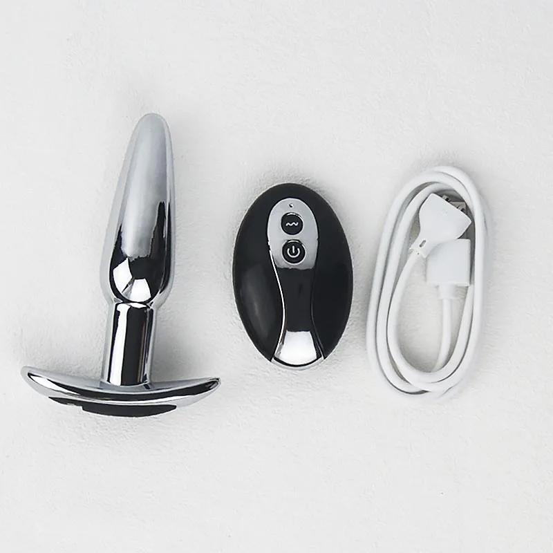 3 Mărimi Metal Inoxidabil Dop Anal Fără Vibrații/Vibrator Stimulator Anal Jucării Sexuale Anale pentru Femei Bărbați Masturbator