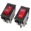 4Plug Power Rocker Switch RF-1009 16A Control Switch With Led Light For Rongfeng ON/OFF/I/O Switch