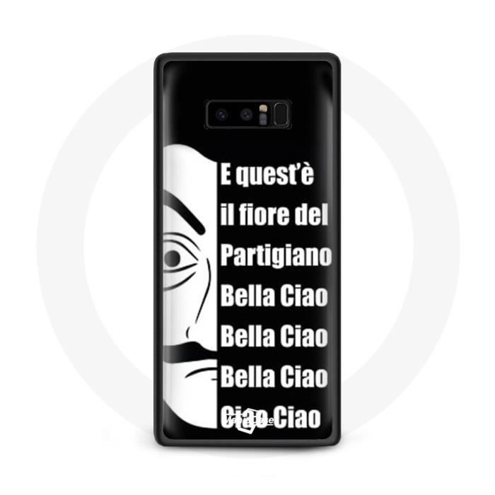 Coque Samsung Galaxy Note 8 La Casa de Papel Belle caoi