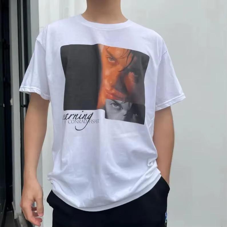 Y2K Style Vintage T Shirt Conrad Fisher Yearning The Summer I Turned Pretty Merch Aesthetic Casual Loose Tshirt Unisex