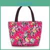 Canvas Mom Bag With Rose Print For Casual Daily Use Perfect For Middleaged Women