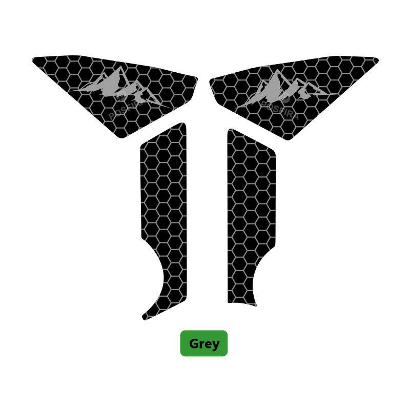 POSFIRA Motorcycle Frame Stickers Vinyl Decals for Zontes 703 F 703F 2025 Adventure Motorbike Body Decoration Accessories