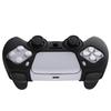 Hülle für PlayVital PS5 Controller Silikonhülle Weiche Gummi Schutzhülle für mit Thumb-Stick-Cap Series Controller, Anti-Rutsch-Case, PS5, [Pure -