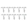 10Pcs Manicure Decorations Creative Shape Non-Fading Durable Excellent 3D Rhinestones Pendant Style Nail Art Jewelry Accessories