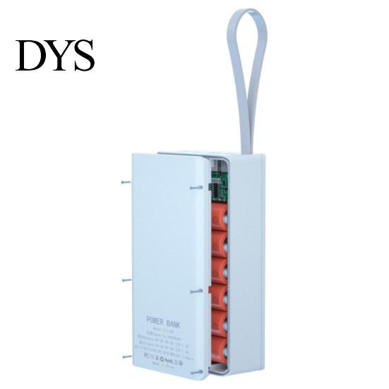 Přenosný nabíjecí kryt C12 Power Bank Bez pájení Odnímatelný DIY Box na 12x18650 Pouzdro QC PD pro chytrý telefon
