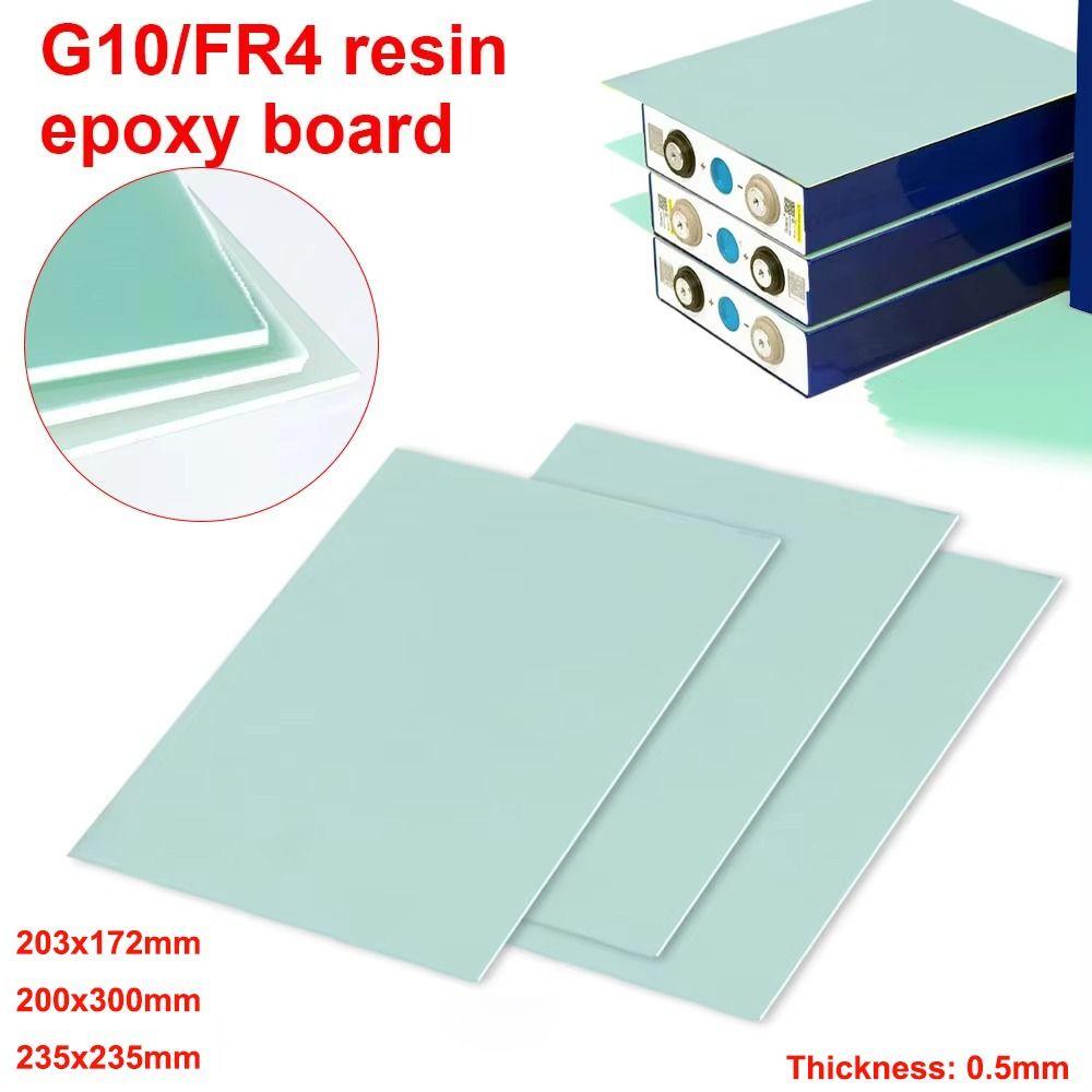 Světle zelená epoxidová deska Vysokoteplotně odolná izolační deska Pro DIY použití bateriových sad