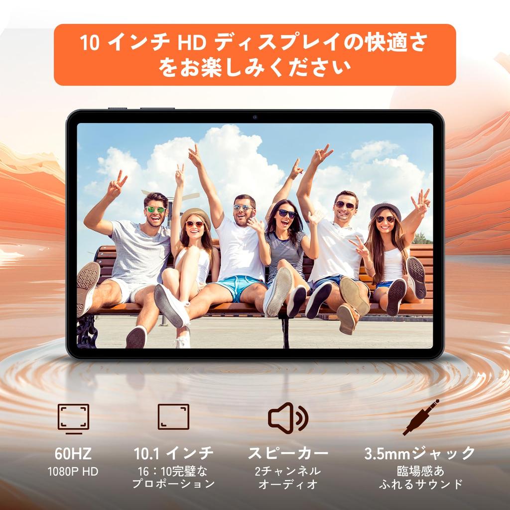 Tabwee Android 15 Tablet with 18GB 128GB 2TB 5G PSE Supports Online Wireless Split and A Great 10-inch 2-in-1 9-Piece Set + + Expansion, WiFi,