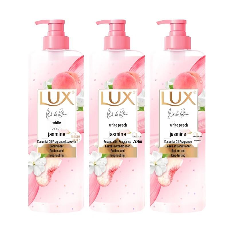 

LUX White Peach Jasmine Essential Oil Conditioner 3-Pack