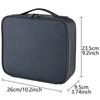 Makeup Case Large Makeup Bag Professional Train Case Travel Cosmetic Organizer Brush Holder Waterproof Makeup Artist Storage Box