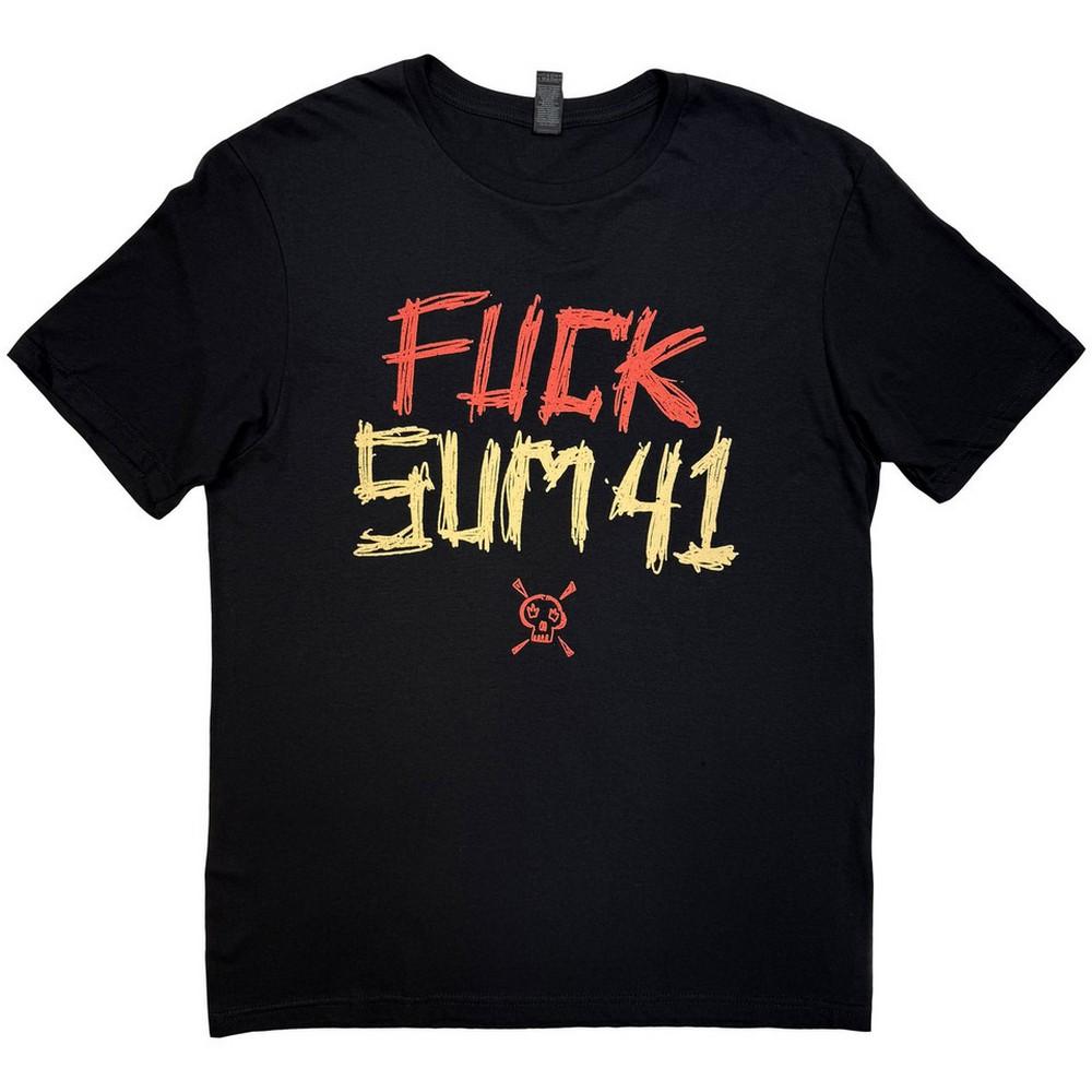 Sum 41 Unisex Adult Tour ´24 Fuck Sum 41 T-Shirt