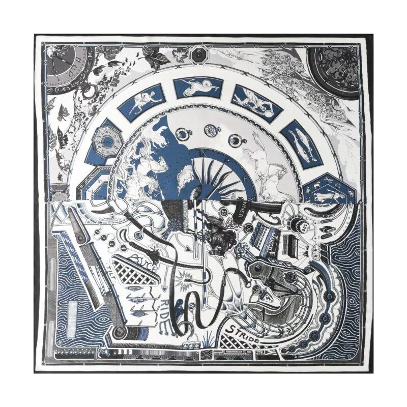 TXRMDX Men s British Style Silk Scarf 90cm