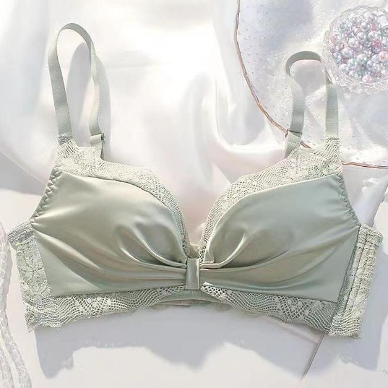 Lencería Recogida Sin Anillo De Acero Látex Antiflacidez Recoger Vice Pecho Pure Desire Wind Sujetador Ajustable