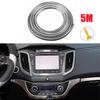 5M Universal Car Moulding Decoration Strips - Flexible Interior Trim for Dashboard Doors Panels - DIY Auto Styling Upgrade Kit