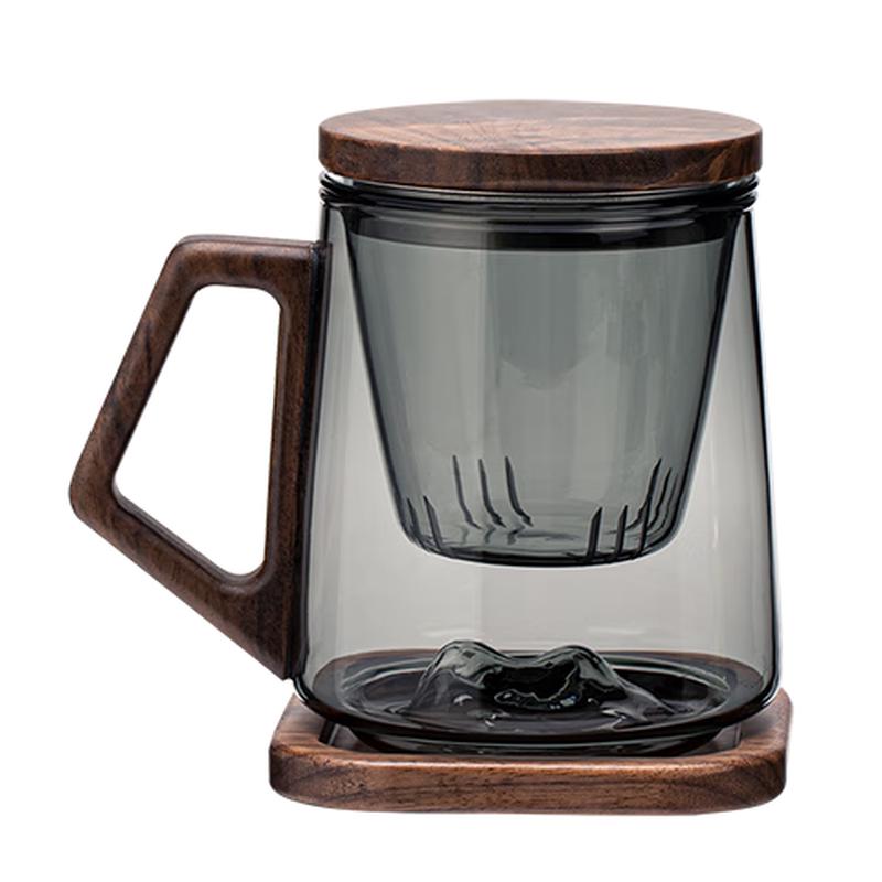 High Borosilicate Glass Tea Infuser Bottle