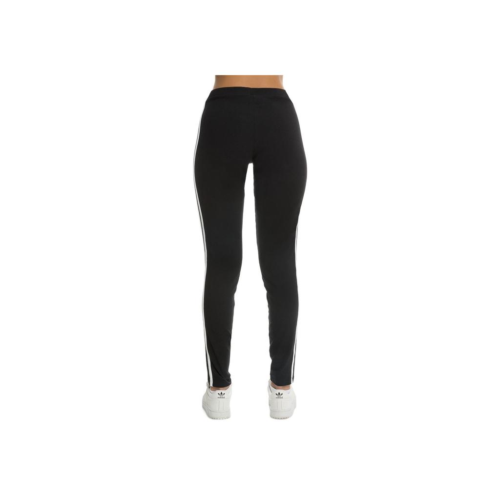 adidas Originals Logo Streifen Slim Fit Freizeithose Damen Unterteile Schwarz AJ8156