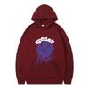 Sweat à capuche 555 Série Spider Hommes et Femmes Pull Automne Hiver Sweat-shirt Imprimé