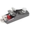 Adjustable Aluminum Alloy Hand Plane With Precision Knobs Sharp Steel Blade For Woodworking Diy Furniture Projects