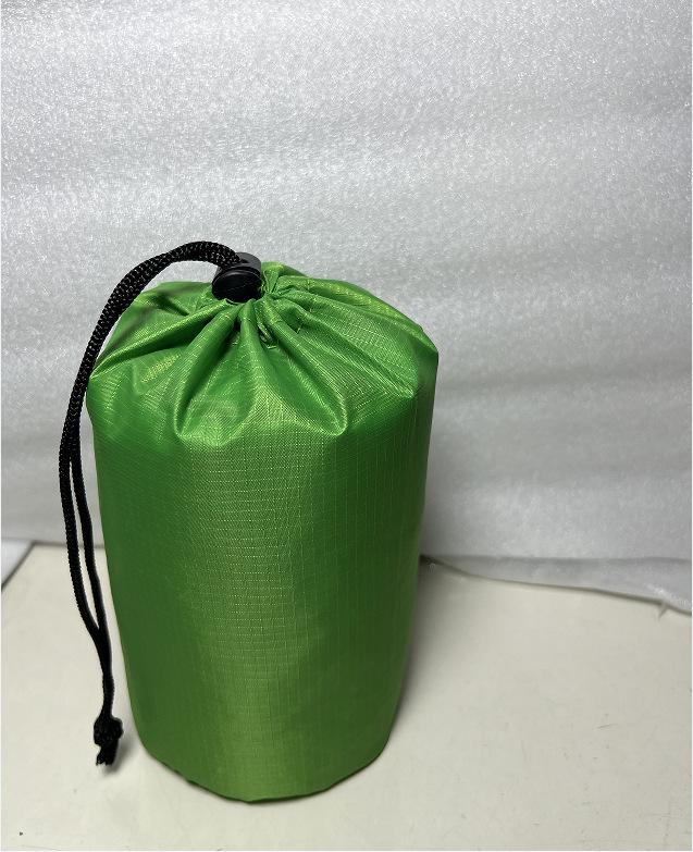 Down Jacket Sunscreen Clothing Storage Bag - Nylon Polyester Plaid, Portable Drawstring, Oxford Cloth