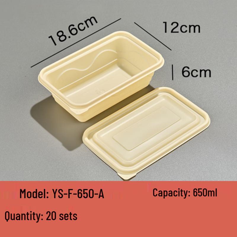 Ronghe Biodegradable Corn Starch Food Containers