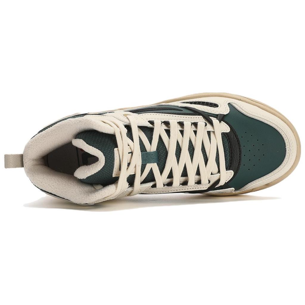 Fila High Top Skateboard Shoes Women's Botanical Garden Green/Foam White F12W341214FBP