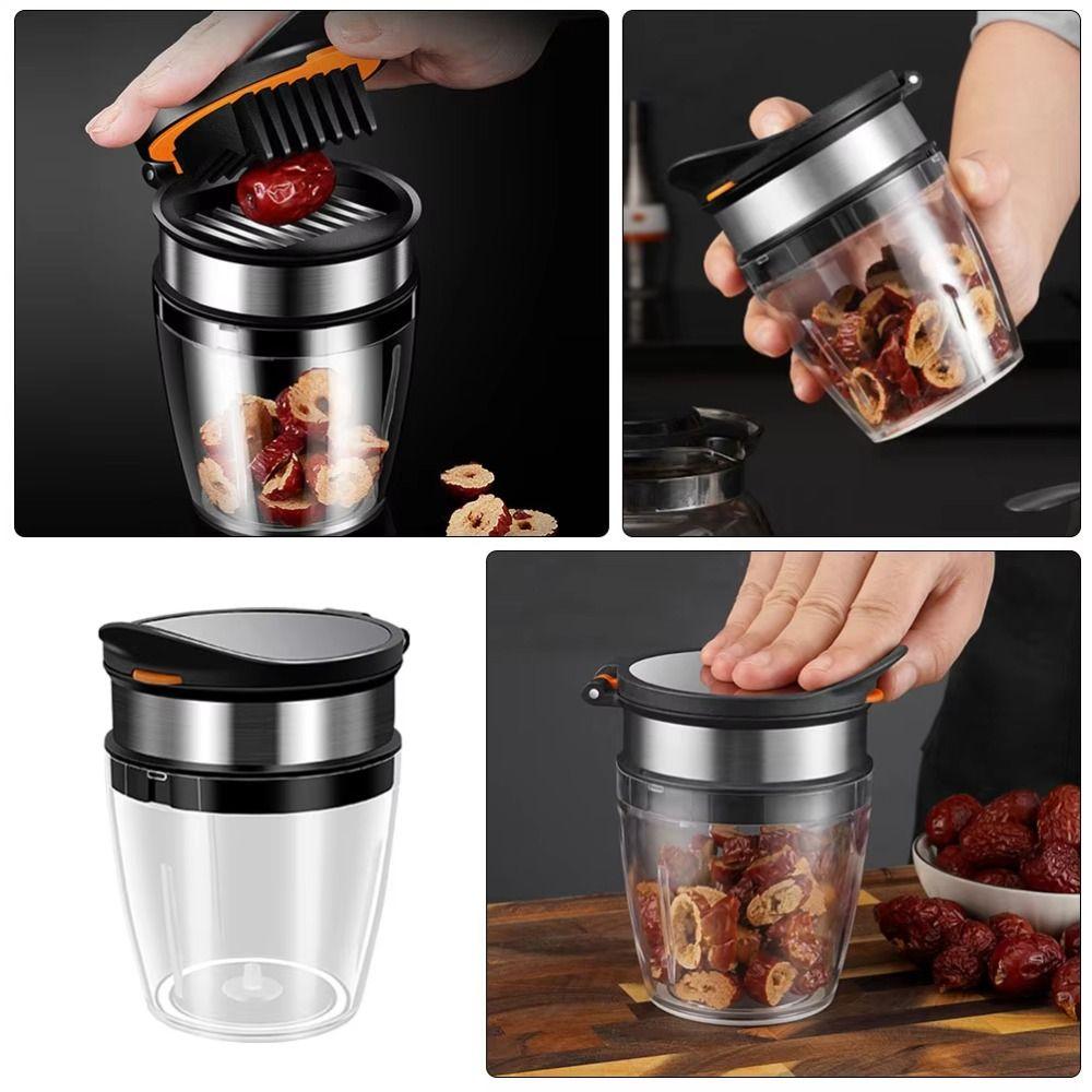 Press Type Strawberry Cutter 304 Stainless Steel Vegetable Chopper Red Dates Slicer  Kitchen Gadget