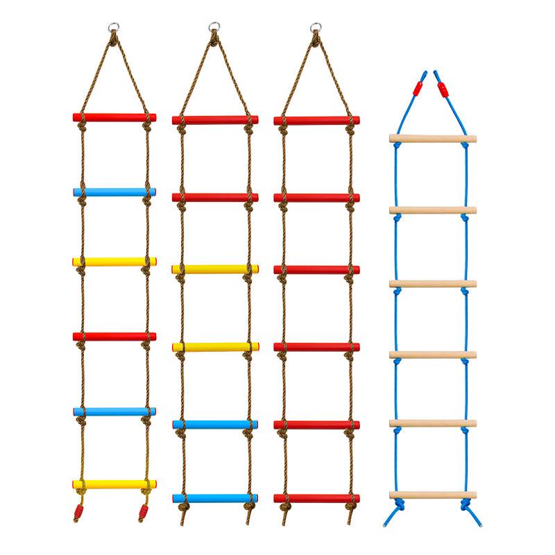 WEZHO Kids Indoor Outdoor Climbing Ladder