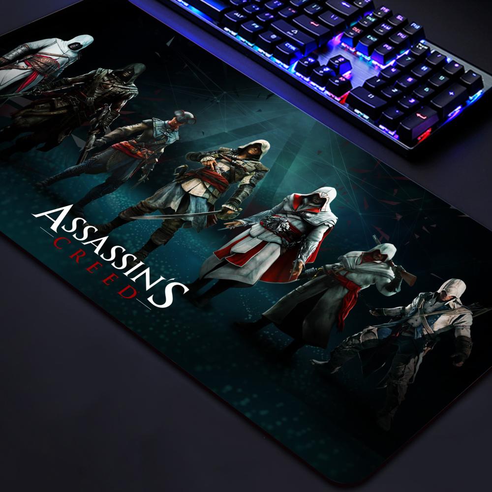 Assassins Creed Rutschfestes PC Großes Gaming-Mauspad Zubehör Gamer-Mauspad Größe Für E-Sport-Tastaturen Matte Geschenk für Freund
