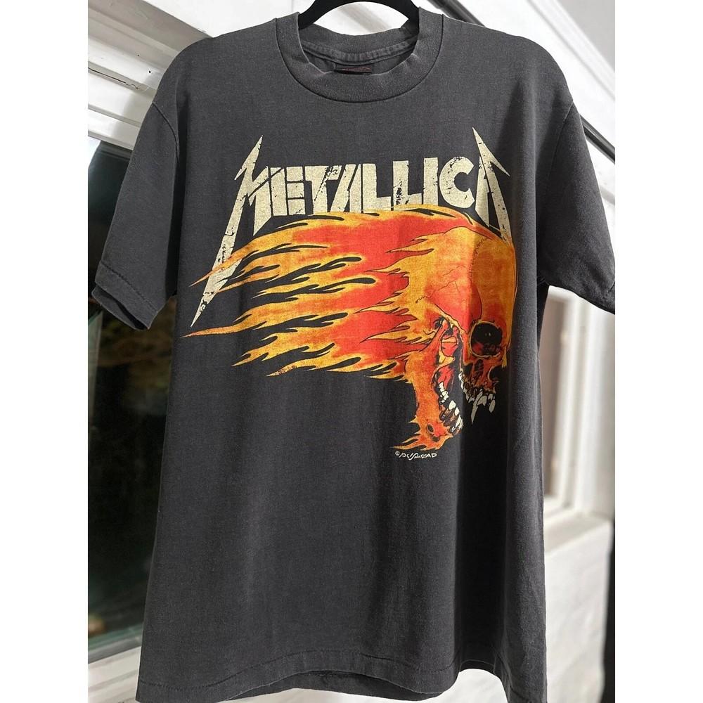 

Metallica Summer Sh*t 1994 Винтажная Репринт Тур Фан Футболка S-4XL Унисекс Футболка XL