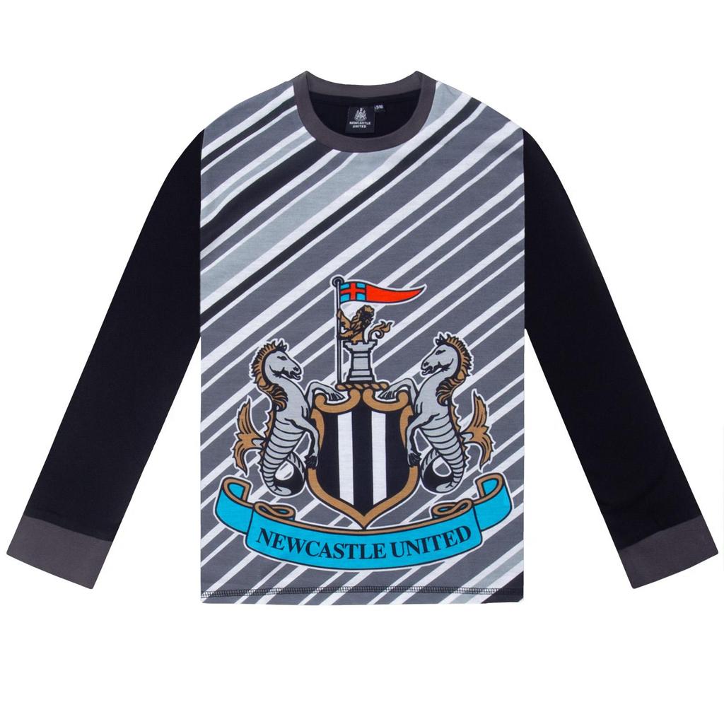 Newcastle United FC Boys Sublimated Long Pyjama Set