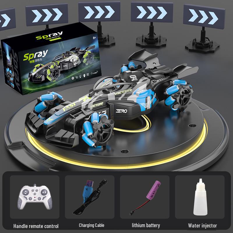 Mașină cu telecomandă 2.4G F1 Stunt Drift pentru băieți - Jucărie de mare viteză, cu tracțiune pe patru roți