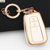 2 3 4 Buttons Hot TPU Car Key Case Fob Keychain Shell For Toyota CHR Camry Corolla RAV4 Highlander C-HR Prius Land Cruiser Prado