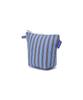 Clote Standing Pouch - Striped Dark Blue