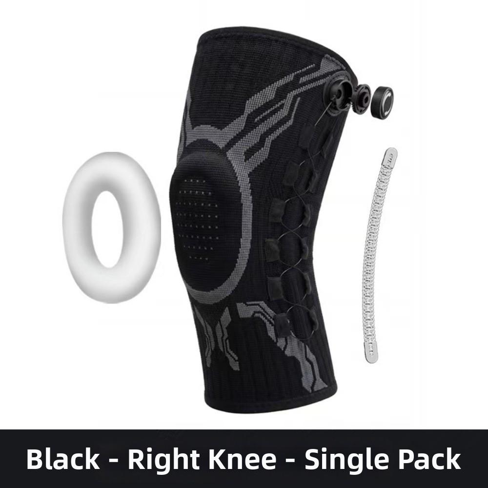 Spring Support Sports Knee Brace With Compression Knob Patella Protector For Sports Running