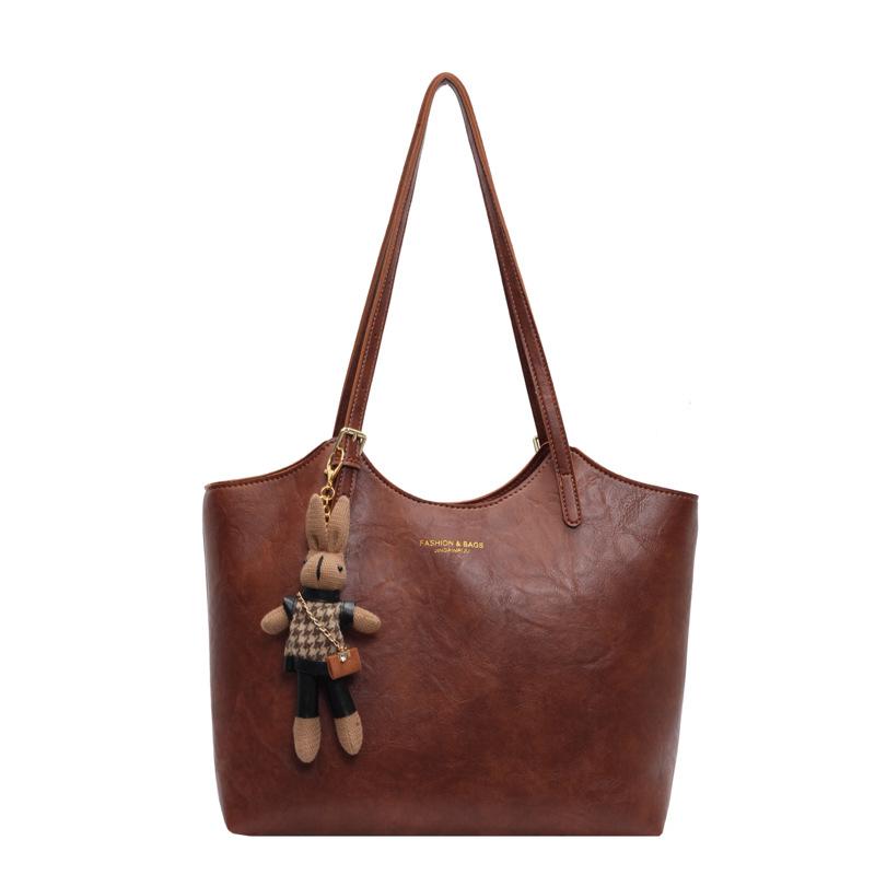 Large Capacity Retro Underarm Bag Women's New Trendy Fashion Shoulder Large Bag Casual Class Commuter Tote Bag