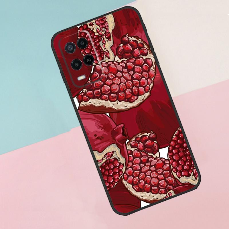 Tropical Summer Fruit Lemon For Oppo A17 A77 A60 A74 A94 A54 A18 A38 A58 A78 A98 A40 A80 A16 A76 A96 A15 A57S Phone Case